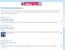Tablet Screenshot of myrecommendations.ca
